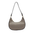 High-quality Fashion Women's Shoulder Bag Handbag with Large Capacity Houndstooth Trendy Design Casual and Versatile Waterproof